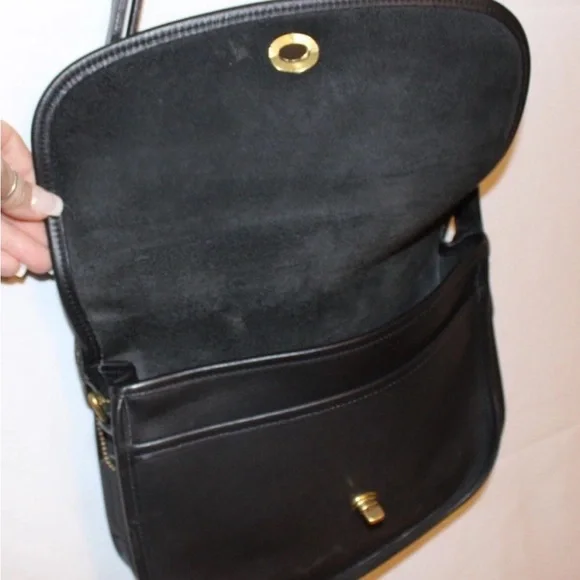 Coach - Vintage - Black - Crossbody Purse - Picture 9 of 14